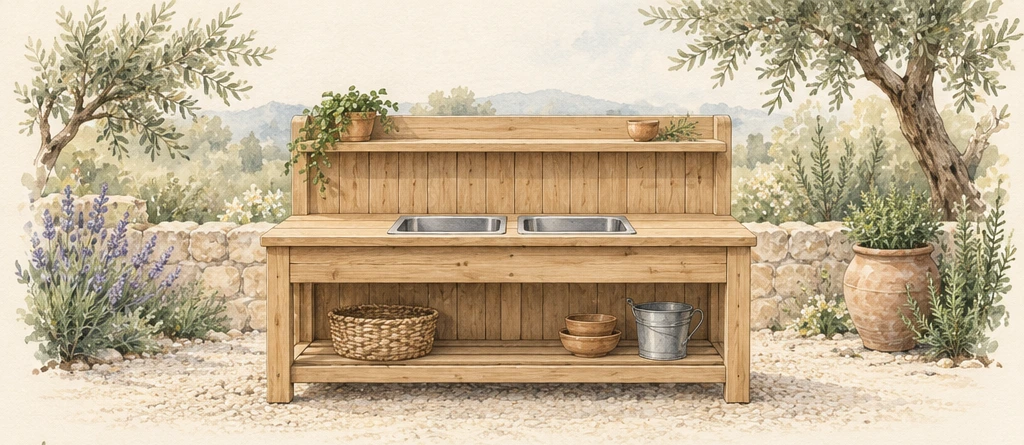 Nature : illustration d’intention de la cuisine ouverte