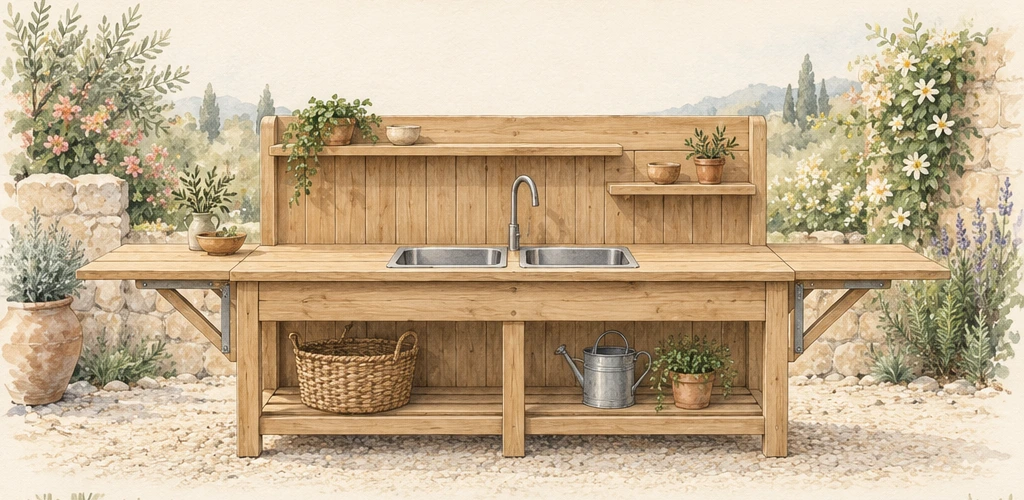 Nature Plus : illustration d’intention de la cuisine ouverte